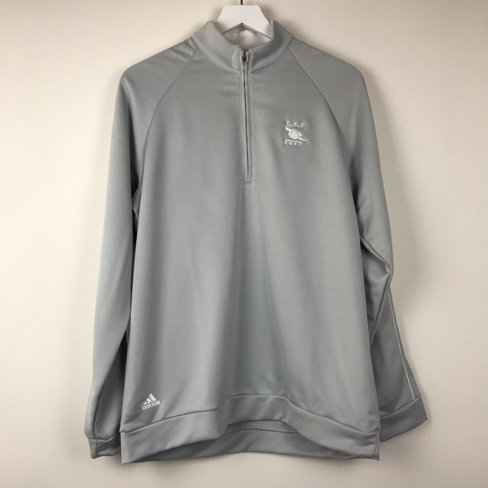 Adidas Golf Grey Half Zip Jacket “The Fort”
